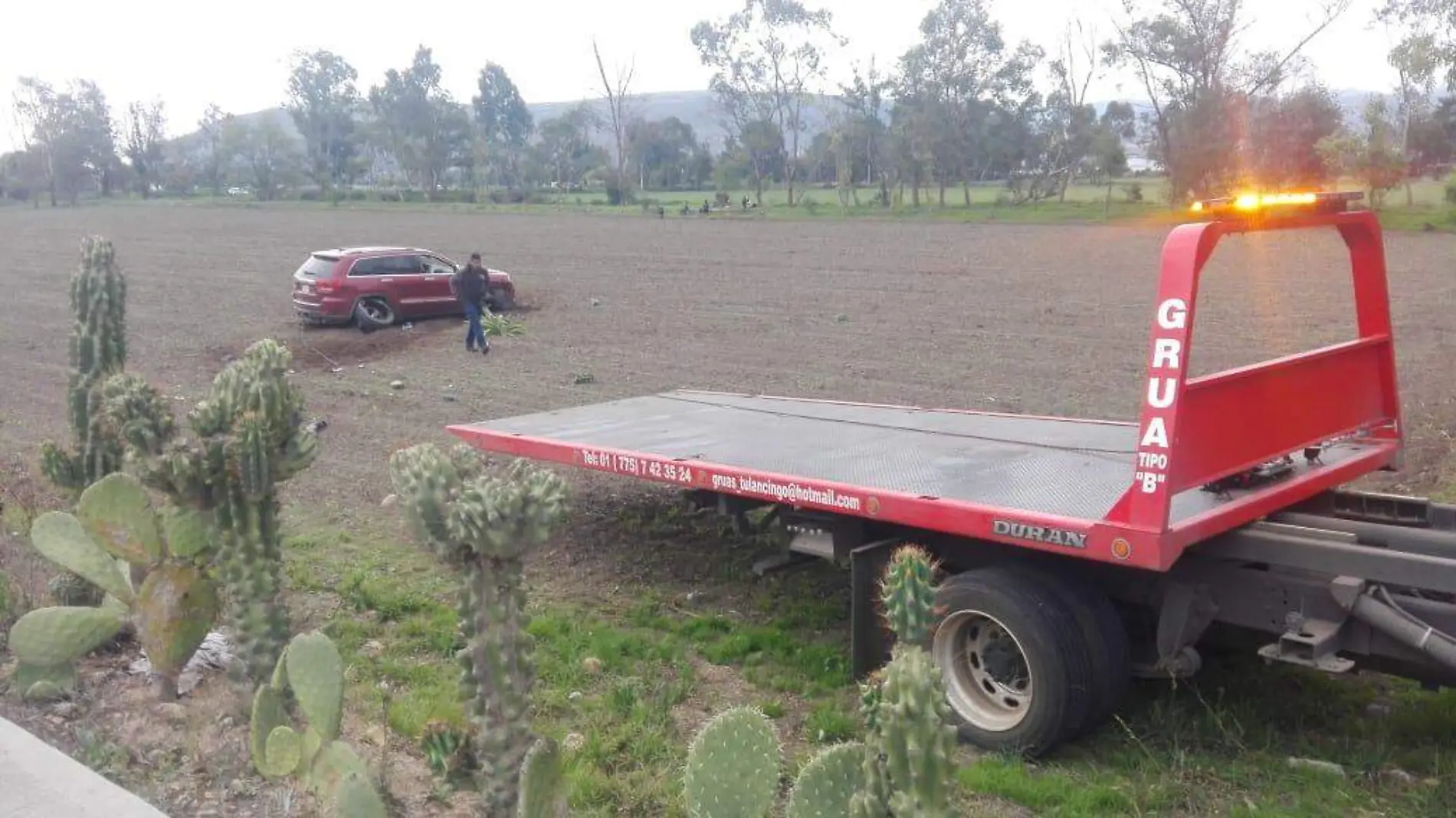 CAMIONETA  ACCIDENTADA